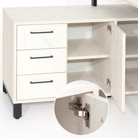 Стол руководителя ОЛЕСУНН 2 с тумбой левой Стол руководителя ОЛЕСУНН 2 с тумбой левой